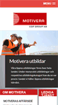 Mobile Screenshot of motivera.com